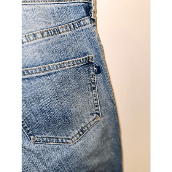 Anthropologie Pilcro Women's 25 Straight Leg Blue Jeans Stretch Relaxed - Picture 3 of 9